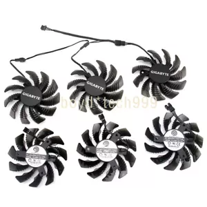 Fan For Gigabyte PLD08010S12H GV-N970G1 GTX 970 GTX970 GV-N970WF3 GPU Cooling - Picture 1 of 9