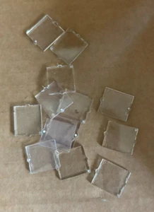 Lego PN 60601 Glass For Window 1x2x2 - Clear - 10 Pieces - New - Picture 1 of 1