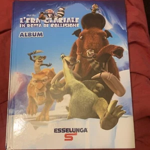 Esselunga album figurine L'ERA GLACIALE IN ROTTA DI COLLISIONE Completo - Foto 1 di 4