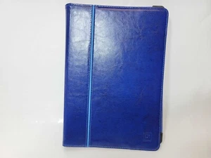 Microsoft Surface Pro 3 Platinum Leather Folio Case - Blue & Purple - Picture 1 of 12