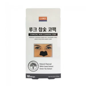 LUKE Charcoal Nose Cleansing Strips 30 pcs, Korean Cosmetics, KBeauty, sample - Picture 1 of 1
