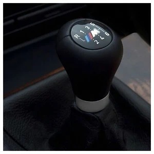 POMELLO CAMBIO 6 MARCE per BMW tutte E34 E36 E38 E39 E46 E60 E61 E87 E90 X3 X5 - Foto 1 di 12