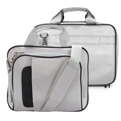 White Messenger Bag Laptop Briefcase Travel Case For 10" Microsoft Surface Go 3 - Image 1 of 4