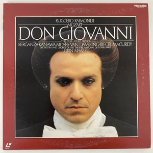 Don Giovanni Ruggero Raimondi Mozart 2 Act Opera Láser Disc Made In Japan - Picture 1 of 16