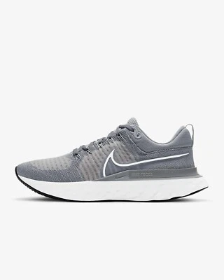 Nike React Infinity Run Flyknit 2 Particle Grey Size 7.5 Men’s Shoes CT2357 001 - Image 1 of 4