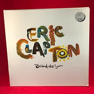 ERIC CLAPTON Behind The Sun 1985 UK Vinyl LP Knock on Wood record original C - Picture 1 of 3