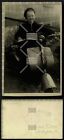Orig. Foto Roller Mofa Mopded Junge 40/50er Jahre