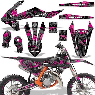 Pegatinas gráficas + #calcomanías PLT/RIM para KTM SX85 2018-2024 TUNEIN PK Foto 1 de 2