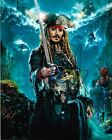 Johnny Depp Pirates of the Caribbean Autographed Signed 8x10 Photo reprint