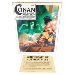 The Conan Classics Collection Set 1 Michael Golden Art Prints 890/2000 - Picture 1 of 12