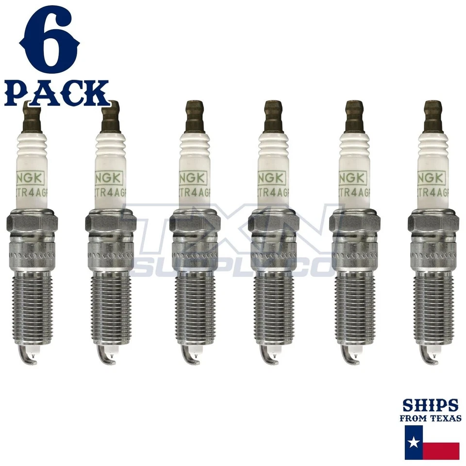 Paquete de 6 bujías NGK G-Power 1998-2004 para Chrysler Intrepid 2,7 L V6 Foto 1 de 2