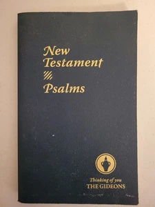 New Testament Psalms Thinking of You The Gideon Bible Blue Softcover - Bild 1 von 5