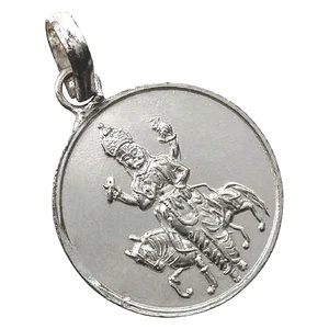 Shri Shukra Yantra Locket | Pendant In Pure Silver Men & Women (5.5 Gms)  1 Pc - Picture 1 of 4