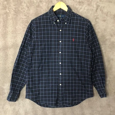 Polo Ralph Lauren Men Classic Fit Plaid Button Down Shirt Medium Red Green Blue - Image 1 of 4