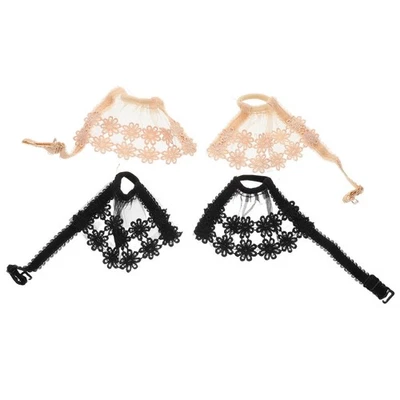  2 Paia Cinghie per Scarpe Tacchi Alti Elasticizzate Cinghie per Scarpe Tacco Alto - Immagine 1 di 4