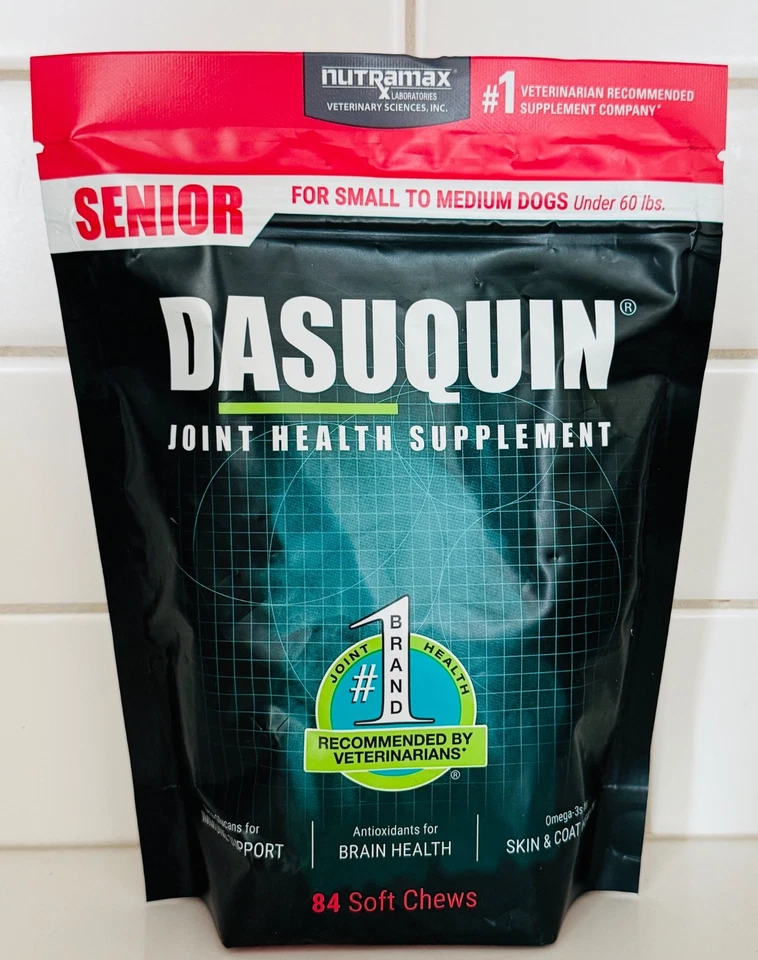 -- Dasuquin Senior Joint Health Supplement (LARGE DOGS) -168 CHEWS-