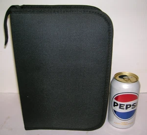 Canvas Tool Storage Bag 3/4 Zip Closure 10.5 x 7.25 x 3" EMPTY Black - Trunk - Picture 1 of 6