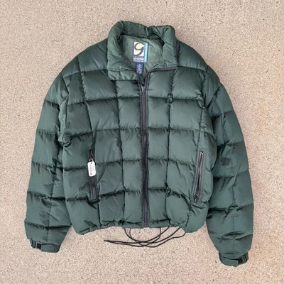 90’s Vintage Green Gap Outer Wear Puffer Jacket Size XL Winter Outdoor - Image 1 of 4