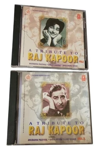 A Tribute To Raj Kapoor - RARE T-SERIES Bollywood Music CD SVCD 1390/91 2 CD Set - Foto 1 di 4