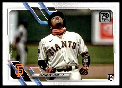 2021 Topps Chadwick Tromp Rookie San Francisco Giants #221 - Image 1 of 2