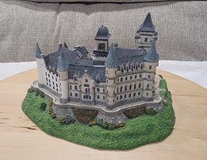 1994 Danbury Mint DUNROBIN CASTLE Scotland Enchanted Europe Large Architecture - Bild 1 von 9