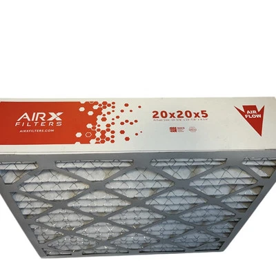 AIRX Filter HEPA Pleated Furnace Air Filter 20"x20"X5" MERV 13 SENSITIVE LUNGS - Image 1 of 4