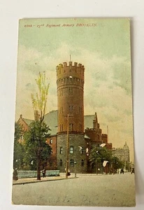 Postkarte, Waffenkammer des 23. Regiments, Brooklyn - Bild 1 von 2