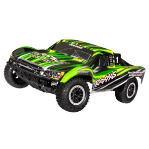 Traxxas Slash HD 1/10 2WD Short course Truck RTR RC Car w/ USB-C (Green) 58234-8 - Picture 1 of 6