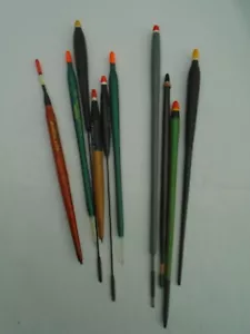 10 MIXED RIVER STICKS / SOME NAMED / BODIED / WIRED / BALSA / ECT USED - Picture 1 of 3
