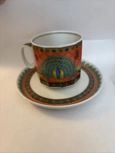 Rosenthal Versace Marco Polo SET of Espresso Cup & Saucer (D1164) - Picture 1 of 1