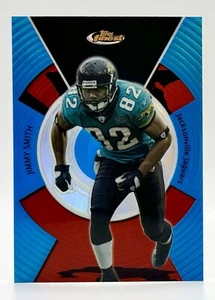 2005 Topps Finest Blue Refractor #42 Jimmy Smith 16/299 Jacksonville Jaguars - Picture 1 of 2