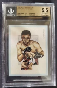1991 VICTORIA GALLERY #10 FLOYD PATTERSON BGS 9.5 GEM MINT "POP 1!!🔥 RARE - Picture 1 of 2
