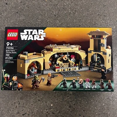 LEGO 75326 Star Wars Boba Fett’s Throne Room con Fennec Shand, Babero Fortuna+ SELLADO Foto 1 de 4