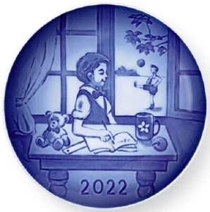 BING & GRONDAHL 2022 Kinder Tagesteller Der kleine Tagträumer - Neu im Karton - Bild 1 von 1
