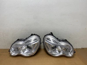 2001 to 2007 Mercedes Benz W203 C-Class LED Strip Signal Headlights H0158 - Picture 1 of 15