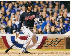 COCO CRISP  CLEVELAND INDIANS   ACTION SIGNED 8x10 - Picture 1 of 1
