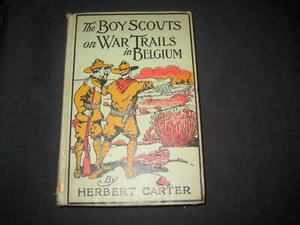 Los Boy Scouts en Senderos de Guerra en Bélgica, por Herbert Carter - Imagen 1 de 1