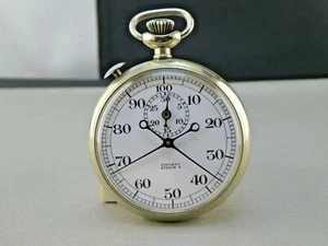 Cronómetro Excelsior 11 Timer Stopper Rattrapante/puntero de remolque 49 mm Swiss made - Imagen 1 de 11
