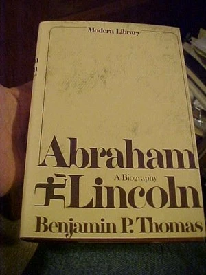 Book ABRAHAM LINCOLN A BIOGRAPHY by Benjamin Thomas,  MODERN LIBRARY GIANT Foto 1 de 2