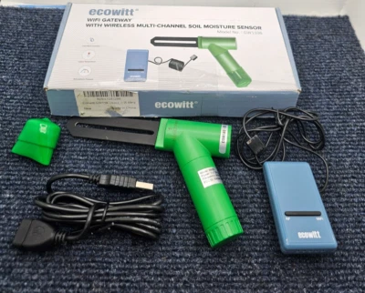 Sensor medidor de humedad del suelo multicanal inalámbrico Ecowitt GW1106 Foto 1 de 4