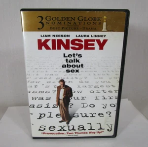 Kinsey (DVD, 2005, Widescreen) Starring Liam Neeson. "Let's Talk About Sex." - Picture 1 of 3