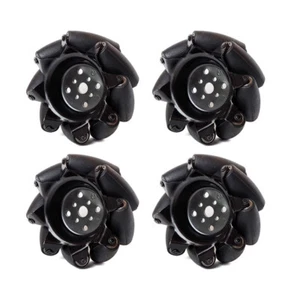 4PCS 3-Inch Mecanum Wheels 700g Load Capacity for Smart Car Robot Chassis #sz - Picture 1 of 2