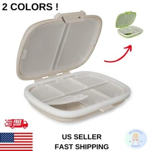 Weekly Pill Organizer Case 7 Day Travel Pill Box Container Pill Holder with Larg - Picture 1 of 6