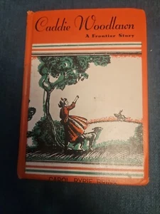Vintage CADDIE WOODLAWN A Frontier Story by Carol Ryrie Brink 1935 HB Hardback - Picture 1 of 24