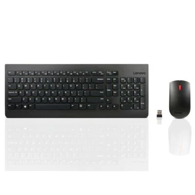 Lenovo GX30N81775 Wireless Keyboard Mouse Combo - Optical - 1200 dpi - 3 Button - Image 1 of 2