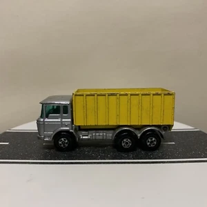 Matchbox Superfast Lesney #47 DAF Dump Truck Tipper Silver/Yellow (Transitional) - Picture 1 of 23