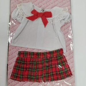Vintage Smurfs Wardrobe Skirt and Blouse For Floppy Smurfette Plush NEW - Picture 1 of 4