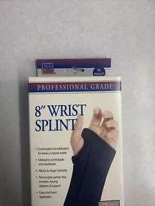 FLA Pro-Lite 8" Wrist Splint Black Right Hand XL - Picture 1 of 4