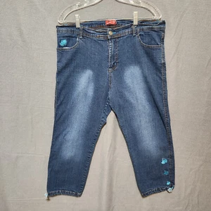 Rare Apple Bottoms Capri Size 18 with Drawstring at Leg Opening - Picture 1 of 16