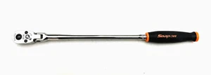 New Snap-on™ THRLLF72O Orange 1/4" Drive Extra Long Quick Release Flex Ratchet - Picture 1 of 10